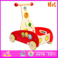 2015 New Go Cart Toy, Popular Wooden Toy Go Cart, Hot Sale Wooden Go Cart Toy W16e002